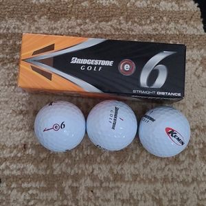 Bridgestone E6 Golf Balls New